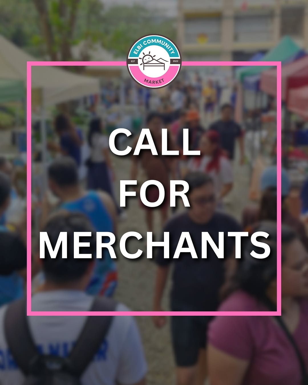 Call for merchants event