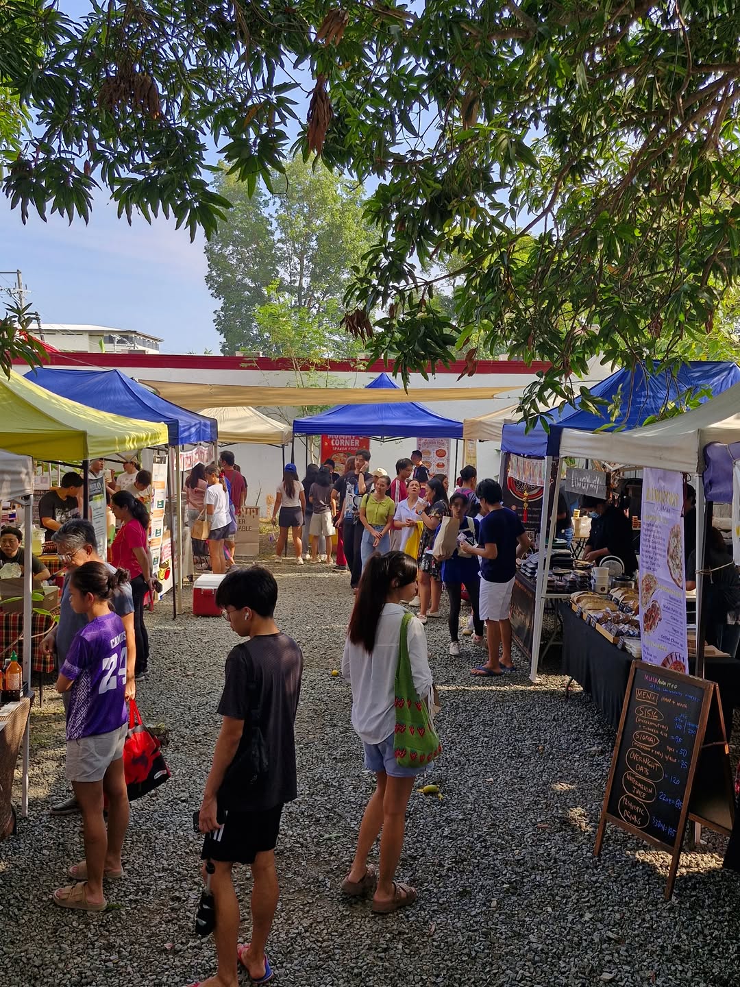 Market scene